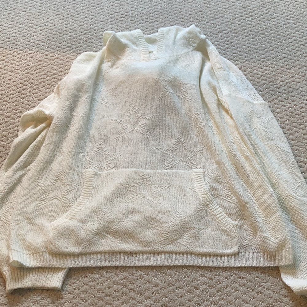 🇺🇸⭐️🇺🇸⭐️🇺🇸Lightweight white hoodie  